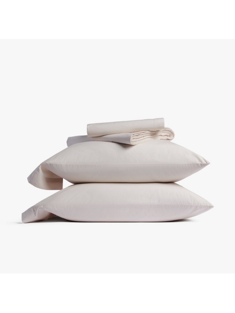 Parachute King Casual Organic Cotton Sheet Set -Parchment